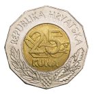 Horvátország 25 Kuna 1998 Expo Lisbon