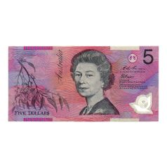 Ausztrália 5 Dollár Bankjegy 1996 P51a Ritka év