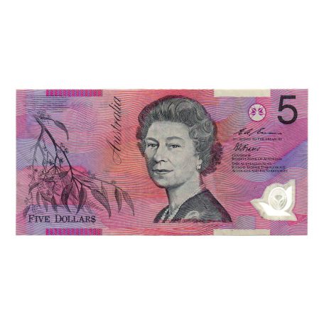 Ausztrália 5 Dollár Bankjegy 1996 P51a Ritka év