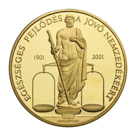 Kósa István: Richter Gedeon Rt. 2001 Centenárium emlékérem