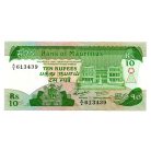 Mauritius 10 Rúpia Bankjegy 1985 P35