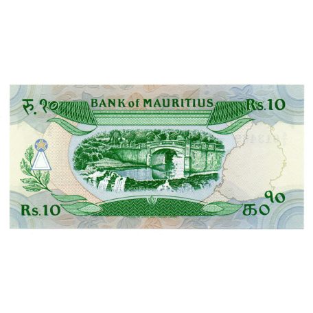 Mauritius 10 Rúpia Bankjegy 1985 P35