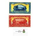 Bermuda Bankjegy sor 1914-1935 P1-5  összesen 5db MÁSOLAT