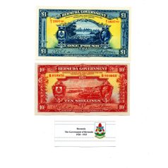 Bermuda Bankjegy sor 1914-1935 P1-5  összesen 5db MÁSOLAT