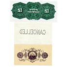 Bermuda Bankjegy sor 1914-1935 P1-5  összesen 5db MÁSOLAT