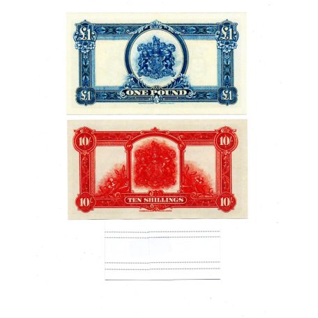 Bermuda Bankjegy sor 1914-1935 P1-5  összesen 5db MÁSOLAT