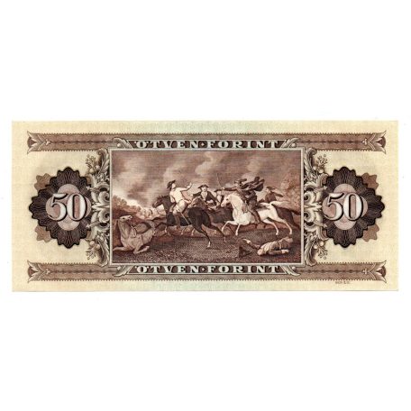 50 Forint Bankjegy 1989 UNC alacsony sorszám 000648
