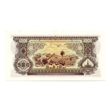 Laosz 500 Kip Bankjegy 1968 P24a