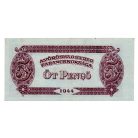 Vöröshadsereg 5 Pengő 1944 EF eltolódott vágás