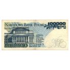 Lengyelország 100000 Zloty Bankjegy 1990 P154a L178b AA sorozat