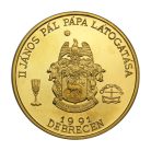 II. János Pál pápa látogatása Debrecen 1991 emlékérem