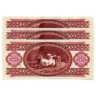 100 Forint Bankjegy 1989 UNC sorszámkövető 3 db