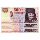 500 Forint Bankjegy 2006 EB sorozat 1956 50. évforduló UNC 3 db