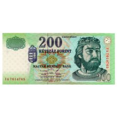 200 Forint Bankjegy 1998 FA UNC