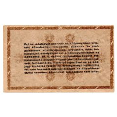 10000 Adópengő 1946 P49 hátoldalt decentrált
