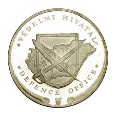   Bozó Gyula: Védelmi Hivatal - Defence Office emlékérem Ag
