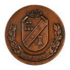 Bozó Gyula: Mocsáért (Pro Urbe) emlékérem Br Piedfort