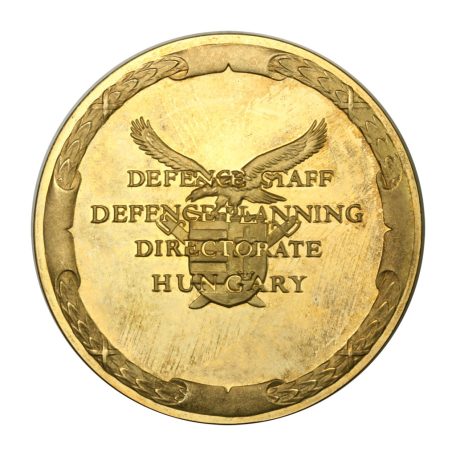 Bozó: Hovéd Vezérkar Védelmi Tervezési Főcsoportfőnökség érem 33,88g Ag925