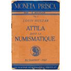 Olasz reneszánsz érem Attila a hunok királya 16-17. század H6