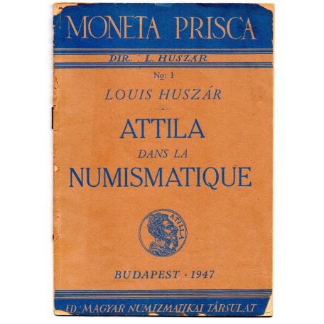 Olasz reneszánsz érem Attila a hunok királya 16-17. század H6