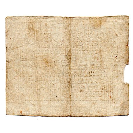 Rozsnyó 1 Pengő krajczárra 1849 gondolat jel és NAGY méret