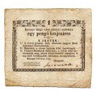 Rozsnyó 1 Pengő krajczárra 1849 gondolat jel és EXTRA méret