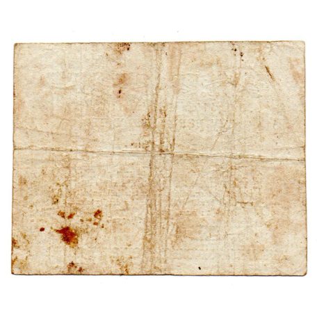 Rozsnyó 1 Pengő krajczárra 1849 gondolat jel és halvány vízjel