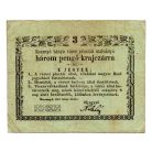 Rozsnyó 3 Pengő krajczárra 1849 eltérő keret és beváltandók