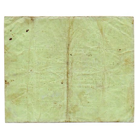 Rozsnyó 3 Pengő krajczárra 1849 juiius és NAGY méret