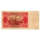 Lengyelország 100 Zloty Bankjegy 1948 P139b M139e keret nélkül