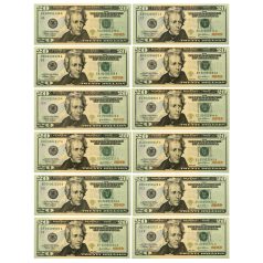   USA 20 Dollár Bankjegy 2004 A1-L12 alacsony sorszámos teljes sor