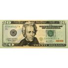 USA 20 Dollár Bankjegy 2004 A1-L12 alacsony sorszámos teljes sor