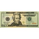 USA 20 Dollár Bankjegy 2004 A1-L12 alacsony sorszámos teljes sor