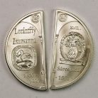 Lórántffy Zsuzsanna 2 x 2000 Forint 2000 BU 31,46g Ag925