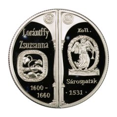 Lórántffy Zsuzsanna 2 x 2000 Forint 2000 PP 31,46g Ag925