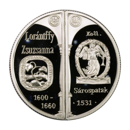 Lórántffy Zsuzsanna 2 x 2000 Forint 2000 PP 31,46g Ag925