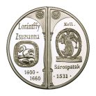 Lórántffy Zsuzsanna 2 x 2000 Forint 2000 PP 31,46g Ag925