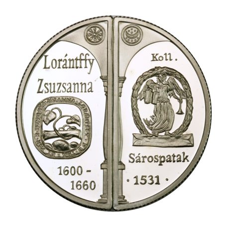 Lórántffy Zsuzsanna 2 x 2000 Forint 2000 PP 31,46g Ag925
