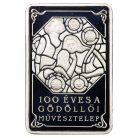 100 éves a Gödöllői Művésztelep 4000 Forint 2001 PP 31,46g Ag925