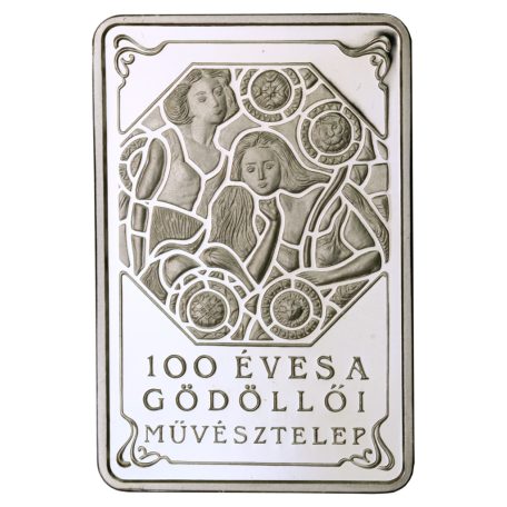 100 éves a Gödöllői Művésztelep 4000 Forint 2001 PP 31,46g Ag925