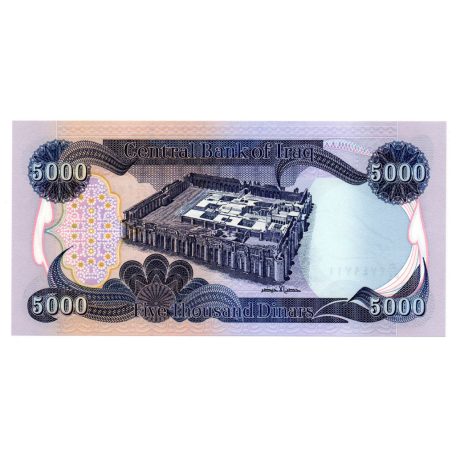Irak 5000 Dinar Bankjegy 2006 P94b