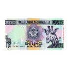 Tanzánia 500 Shilling Bankjegy 1997 P30 UNC