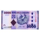 Tanzánia 5000 Shilling Bankjegy 2010 P43a