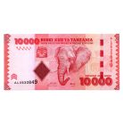 Tanzánia 10000 Shilling Bankjegy 2010 P44a UNC