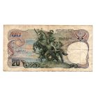 Thaiföld 20 Baht Bankjegy 1981 P88-60