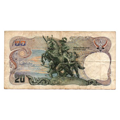 Thaiföld 20 Baht Bankjegy 1981 P88-60