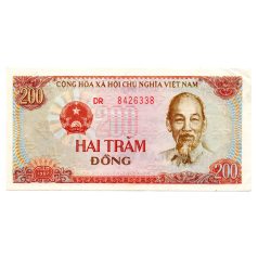 Vietnam 200 Dong Bankjegy 1987 P100b