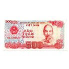 Vietnam 500 Dong Bankjegy 1988 P101a UNC