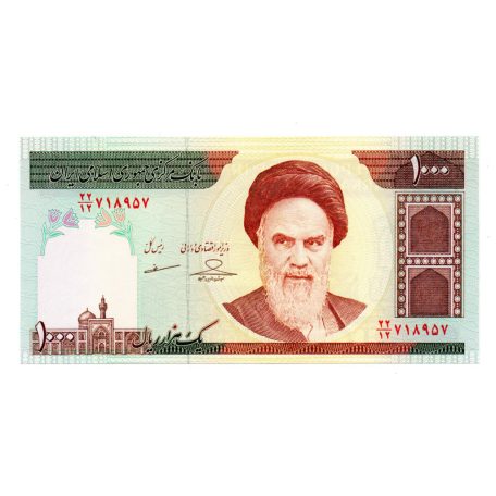 Irán 1000 Rial Bankjegy 1992 P143g