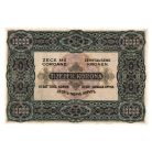 10000 Korona Államjegy 1920 Barna sorszám, Orell Füssli